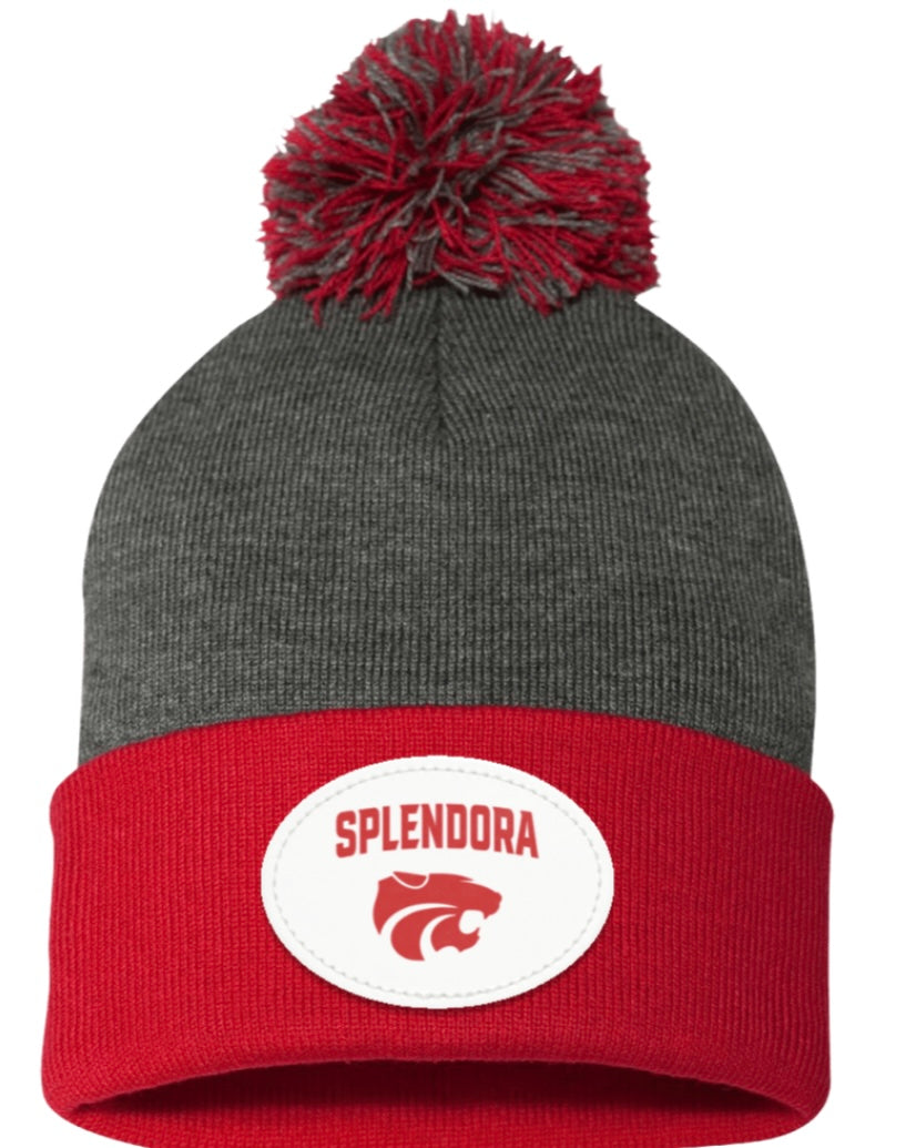 Wildcat Beanie with Pom