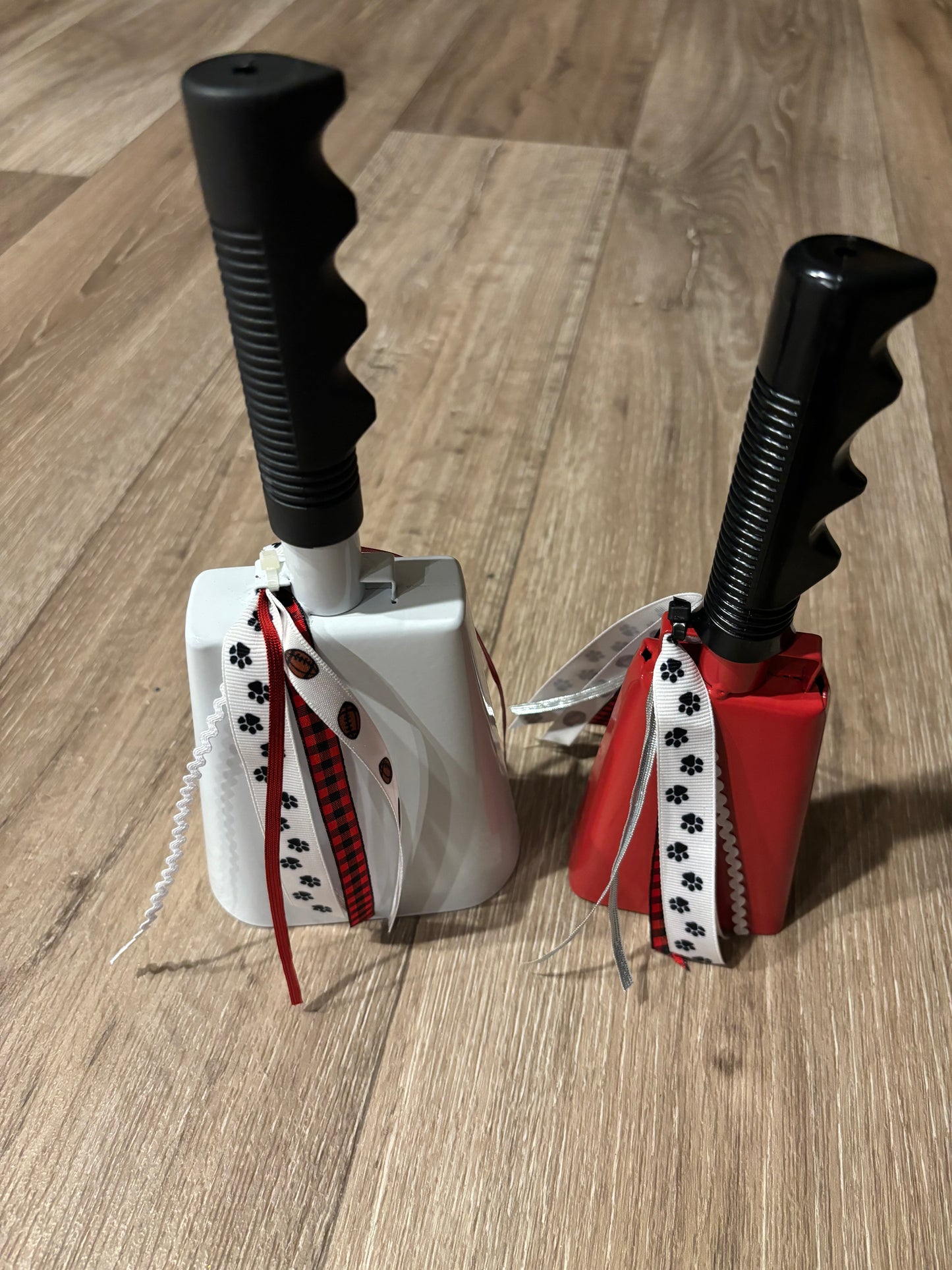 Small Handle Bell Red