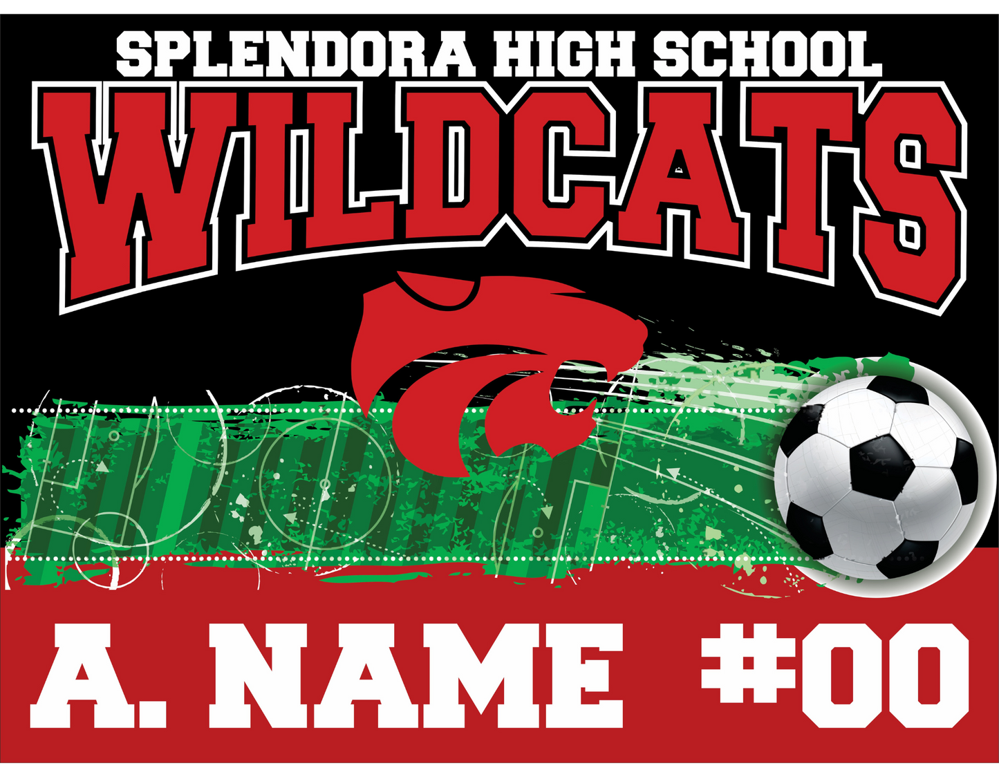 Soccer Sign for Boys