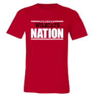 Splendora Wildcats Nation Red T-Shirt