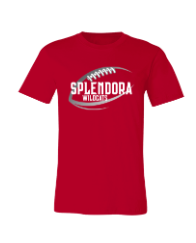 Splendora Wildcats Football Red T-Shirt