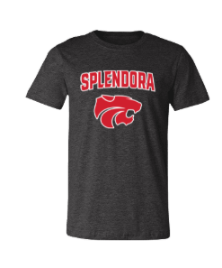 Splendora Dark Grey Heather T-Shirt