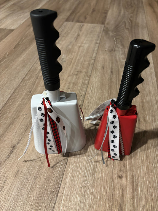 Small Handle Bell Red